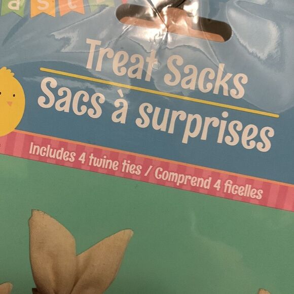 2 sets of 4 bunny treat bags nwt - Picture 3 of 4